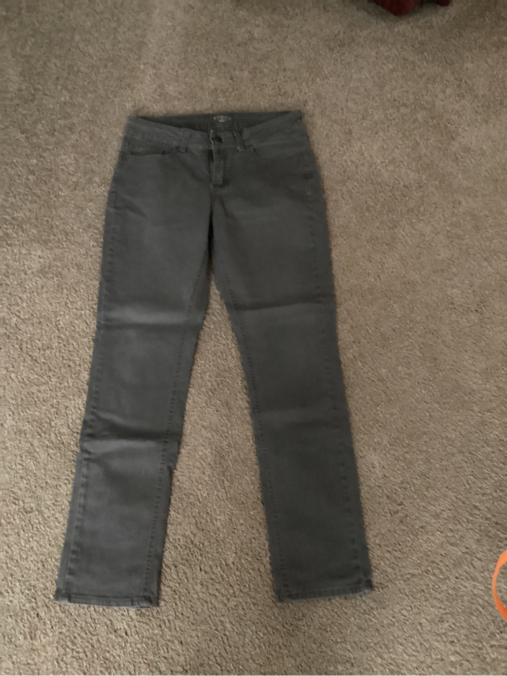 Riders by Lee Women's Gray Straight-Leg Jeans